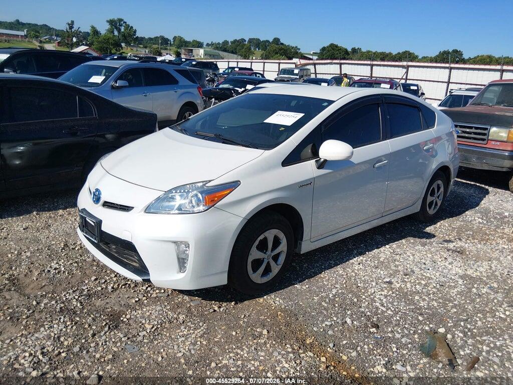 JTDKN3DU2C1554678 2012 TOYOTA PRIUS photo no. 2