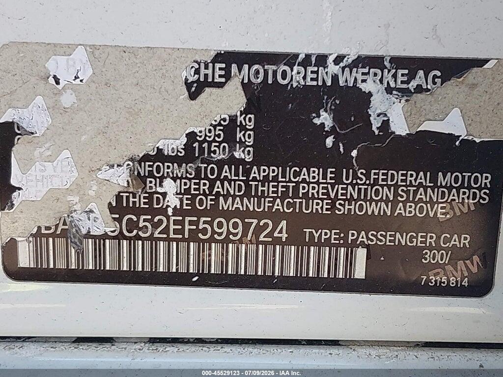 WBA3B5C52EF599724 2014 BMW 328I photo no. 9