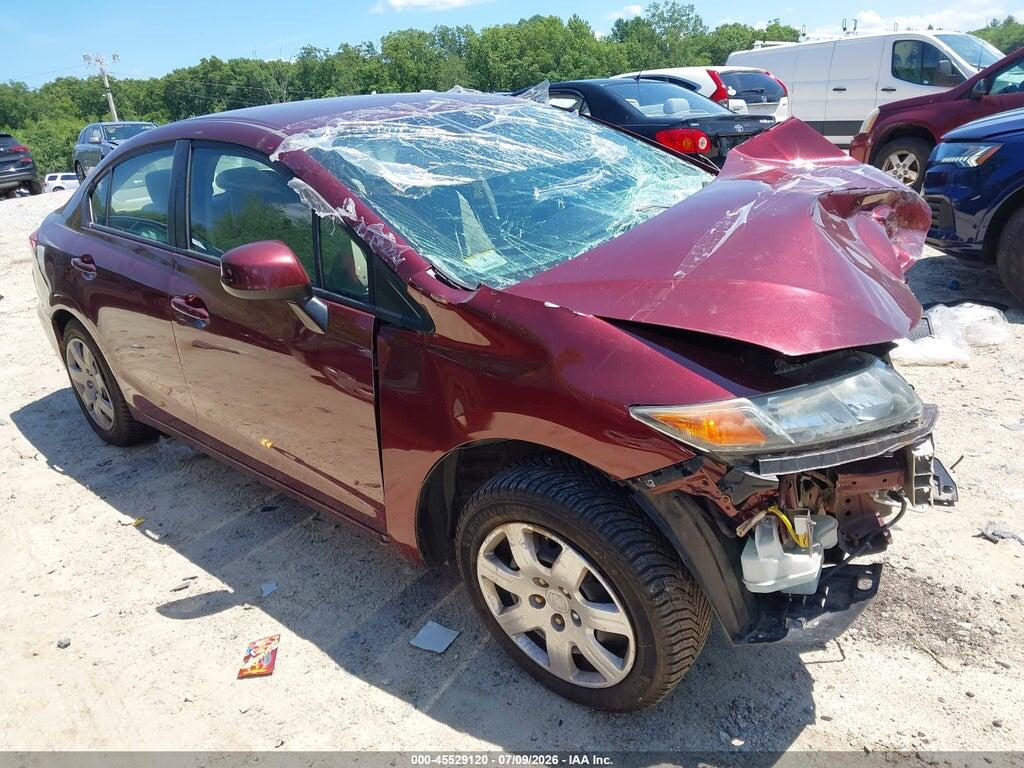2HGFB2F52CH559635 2012 HONDA CIVIC photo no. 1