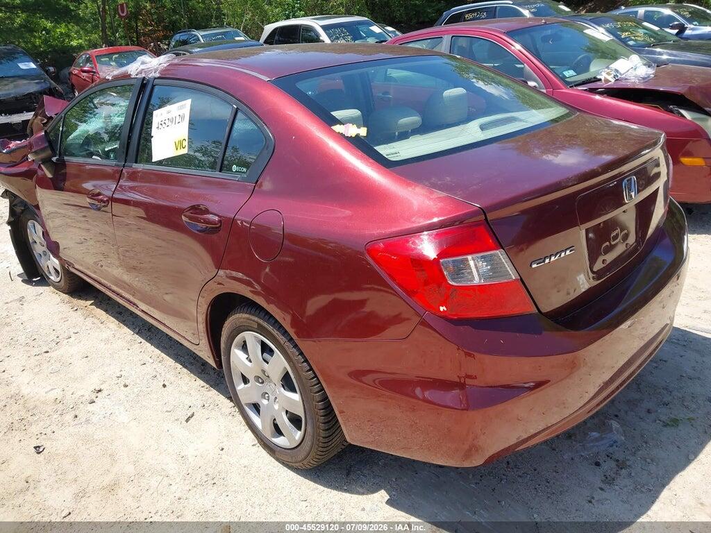 2HGFB2F52CH559635 2012 HONDA CIVIC photo no. 3
