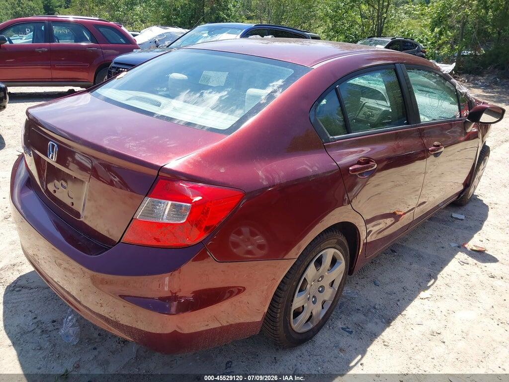2HGFB2F52CH559635 2012 HONDA CIVIC photo no. 4