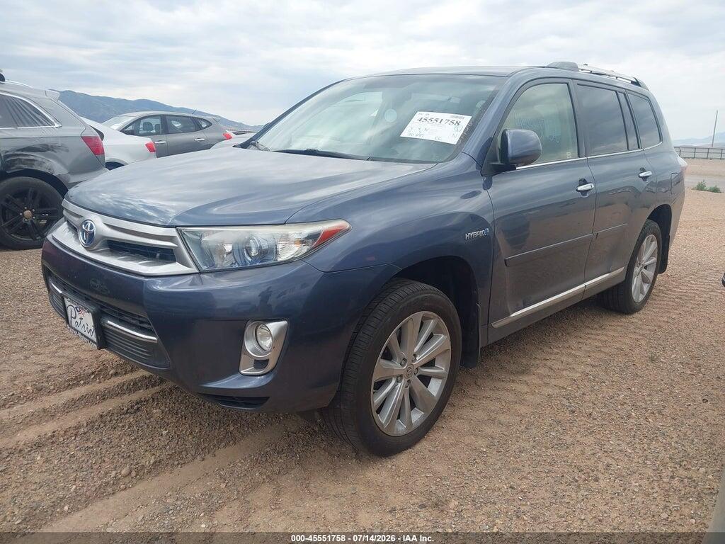 JTEDC3EH5D2017505 2013 TOYOTA HIGHLANDER HYBRID photo no. 2