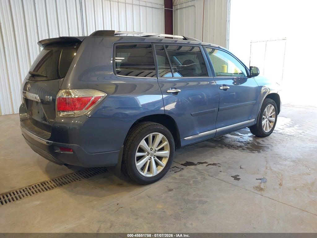 JTEDC3EH5D2017505 2013 TOYOTA HIGHLANDER HYBRID photo no. 4