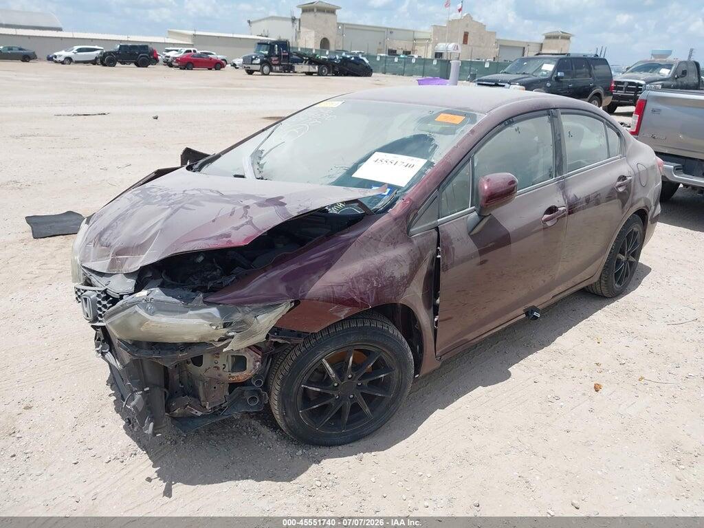 19XFB2F51FE224770 2015 HONDA CIVIC photo no. 2