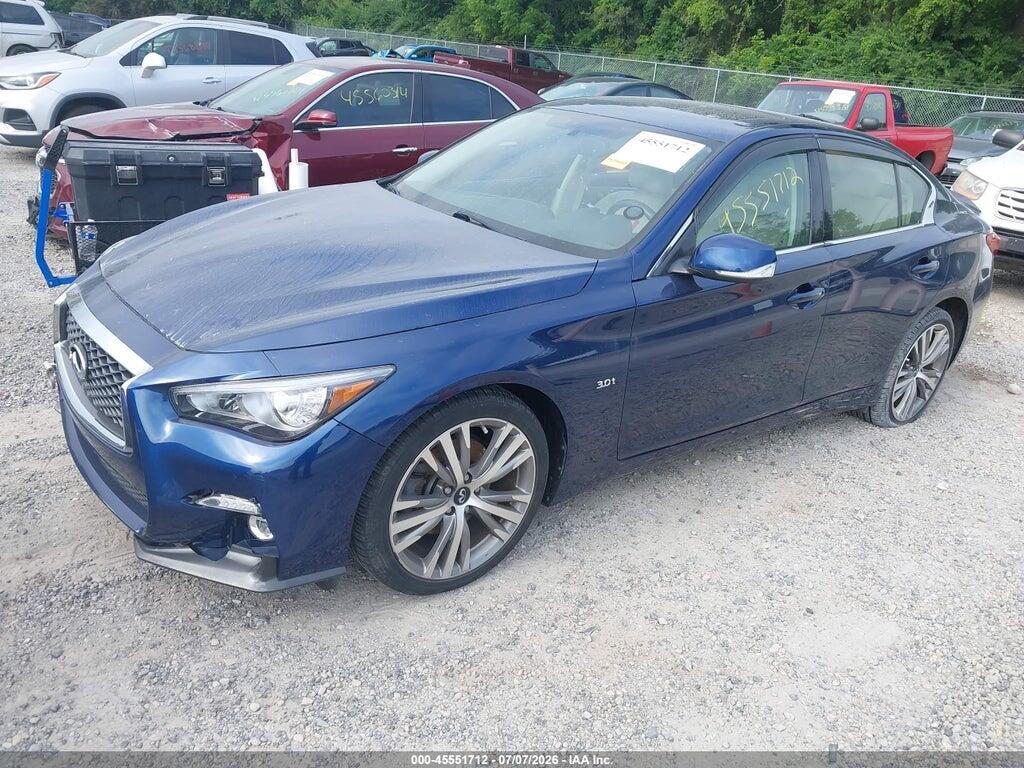JN1EV7AR8JM439456 2018 INFINITI Q50 photo no. 2