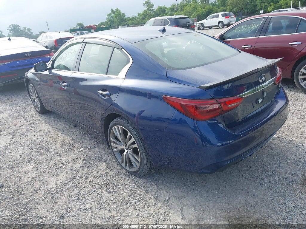 JN1EV7AR8JM439456 2018 INFINITI Q50 photo no. 3