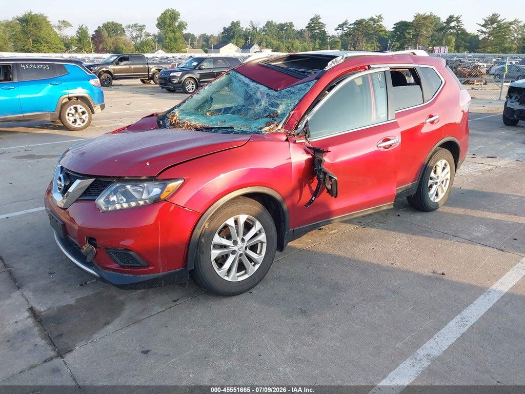5N1AT2MV4GC845077 2016 NISSAN ROGUE photo no. 2