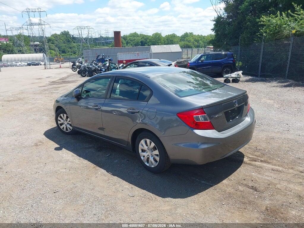 19XFB2F5XCE302944 2012 HONDA CIVIC photo no. 3