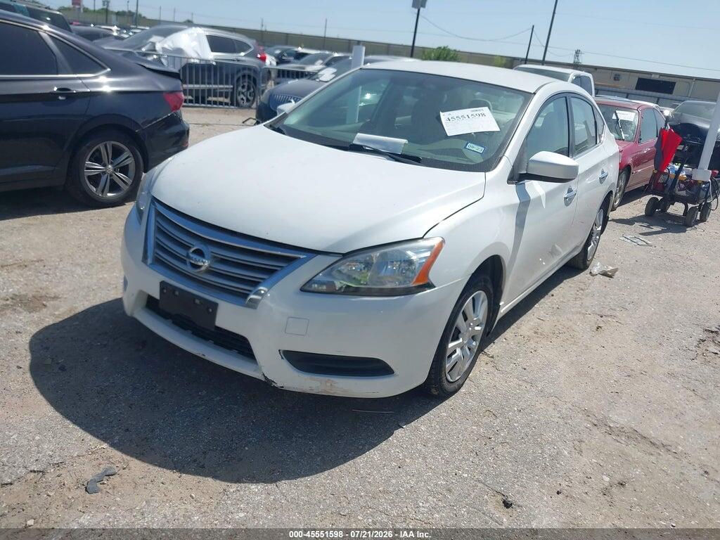 3N1AB7AP1EY289036 2014 NISSAN SENTRA photo no. 2