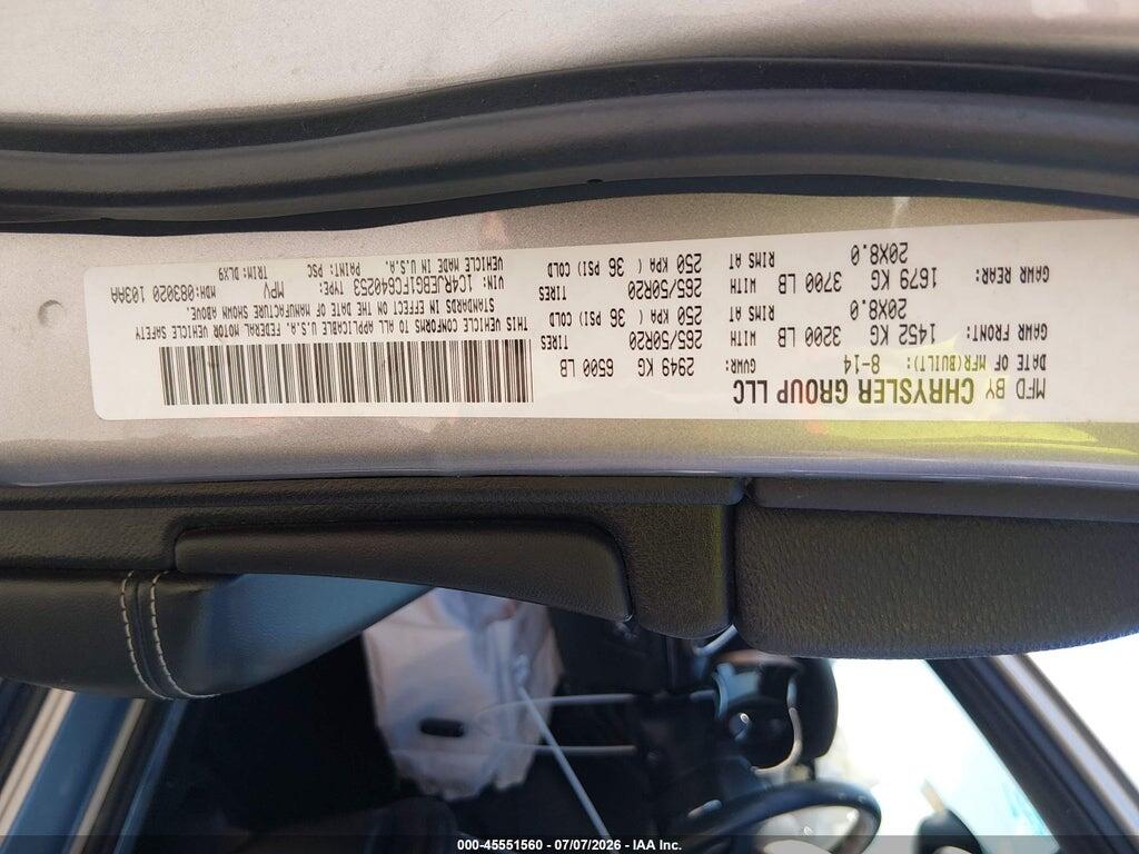 1C4RJEBG1FC640253 2015 JEEP GRAND CHEROKEE photo no. 9