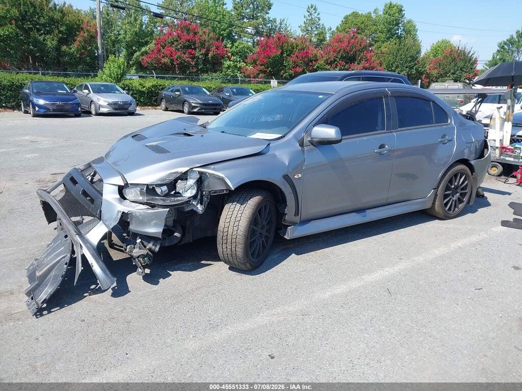 JA32W8FV9EU021825 2014 MITSUBISHI LANCER EVOLUTION photo no. 2
