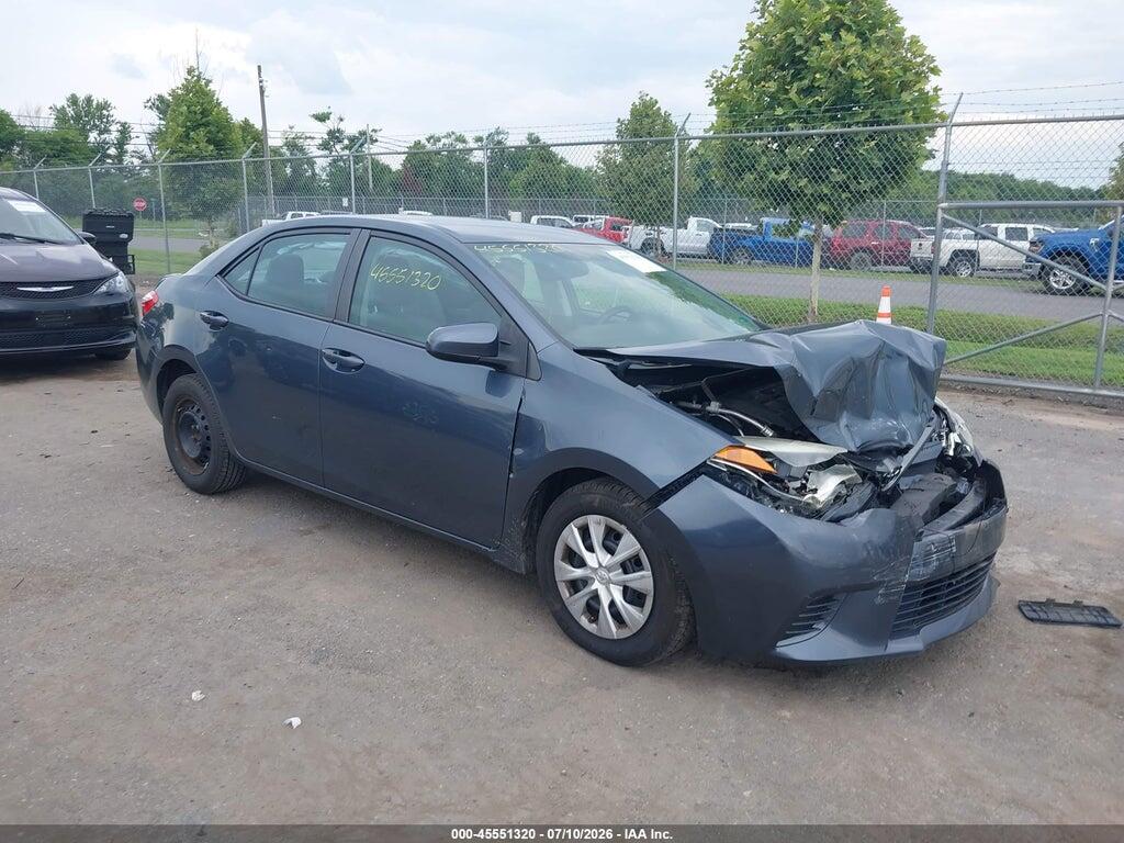 2T1BPRHEXGC490133 2016 TOYOTA COROLLA photo no. 1