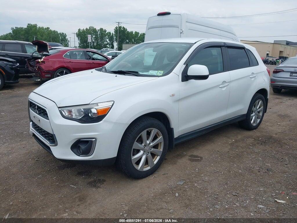 4A4AP3AU3FE055548 2015 MITSUBISHI OUTLANDER SPORT photo no. 2