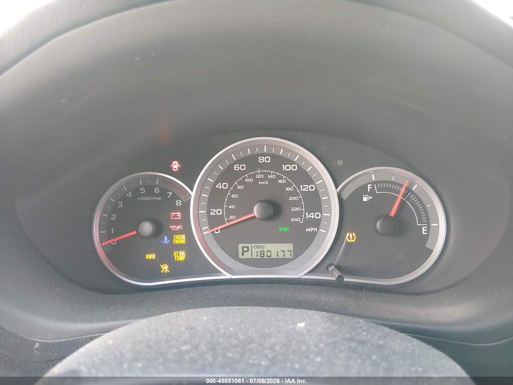 JF1GE60669H513765 2009 SUBARU IMPREZA photo no. 7