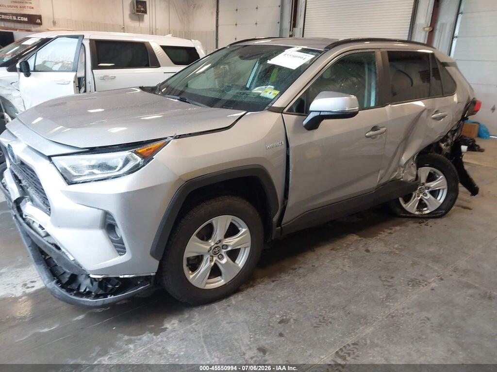 4T3RWRFVXLU003792 2020 TOYOTA RAV4 HYBRID photo no. 2