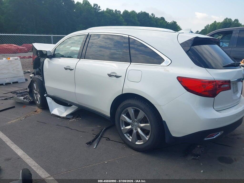 5FRYD4H84EB001524 2014 ACURA MDX photo no. 3