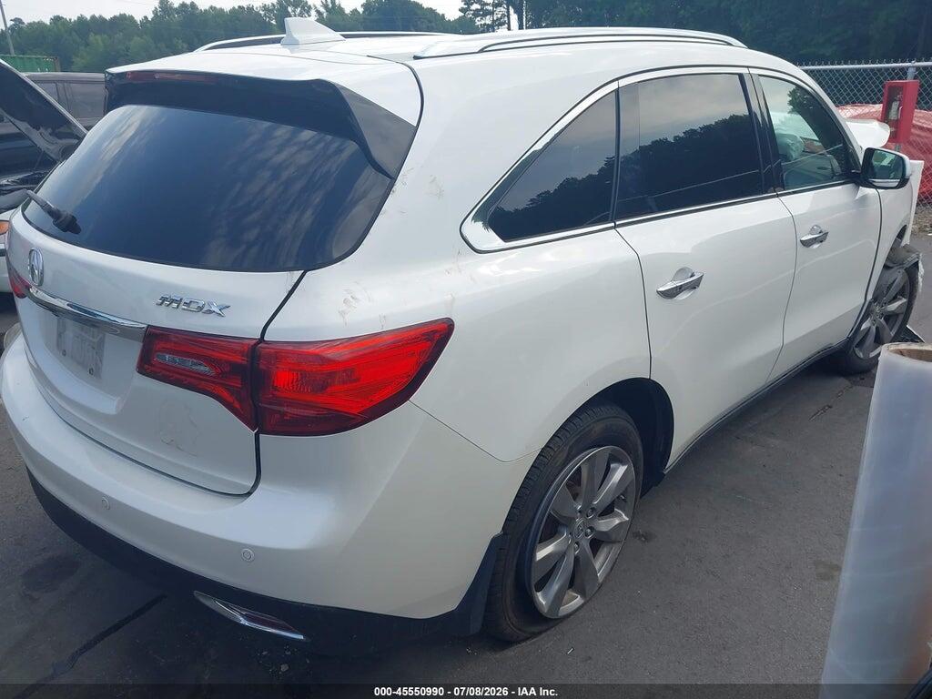 5FRYD4H84EB001524 2014 ACURA MDX photo no. 4