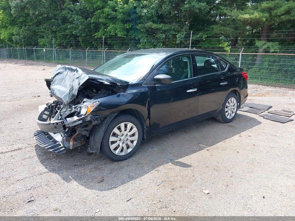 3N1AB7AP0HL650483 2017 NISSAN SENTRA photo no. 2