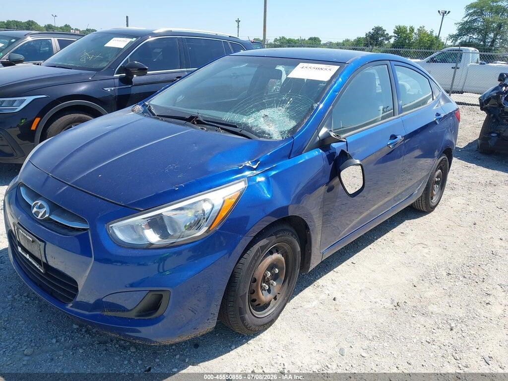 KMHCT4AEXGU012273 2016 HYUNDAI ACCENT photo no. 2