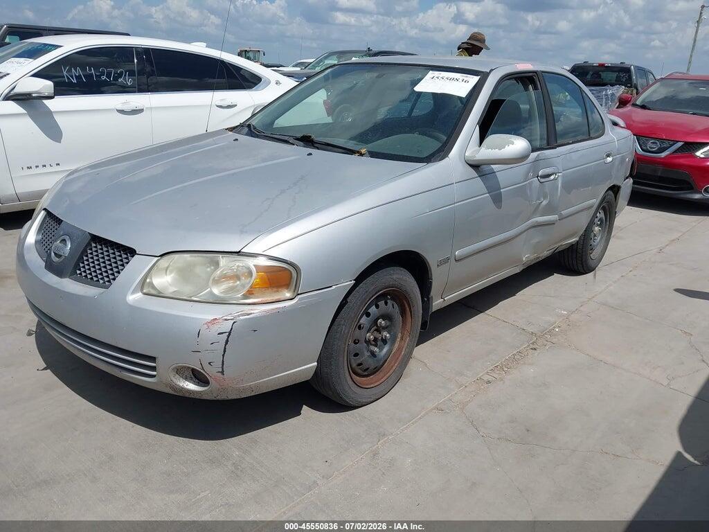 3N1CB51D66L531854 2006 NISSAN SENTRA photo no. 2