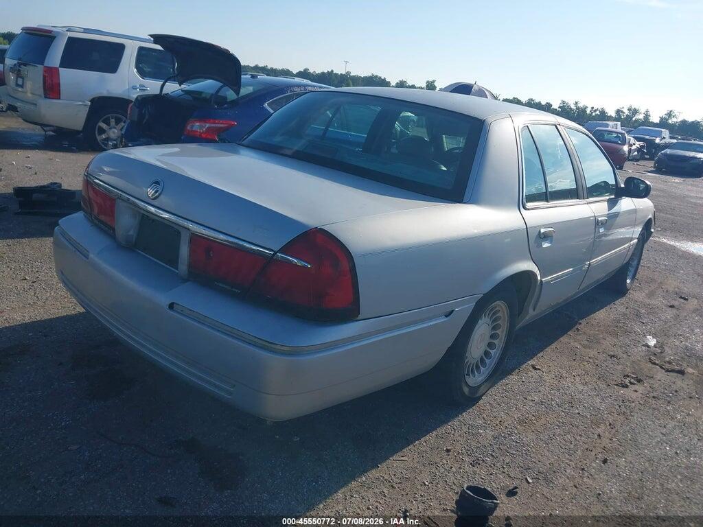 2MEFM75WX1X657328 2001 MERCURY GRAND MARQUIS photo no. 4