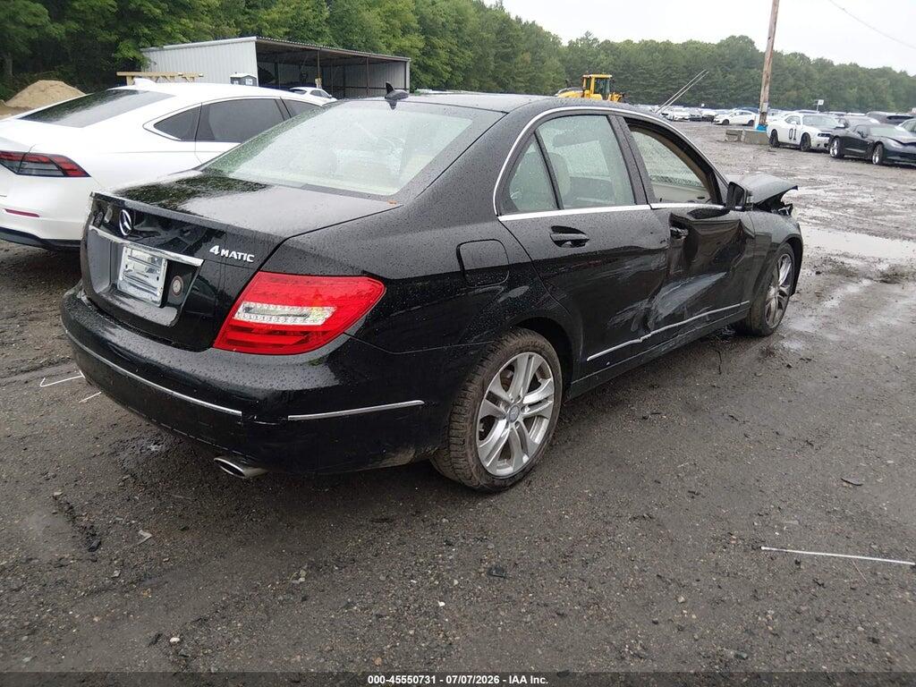 WDDGF8AB9EG225520 2014 MERCEDES-BENZ C 300 photo no. 4