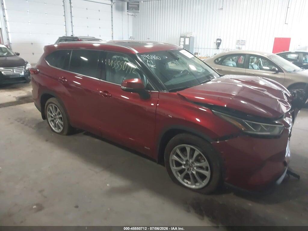 5TDXBRCH5NS551673 2022 TOYOTA HIGHLANDER photo no. 1