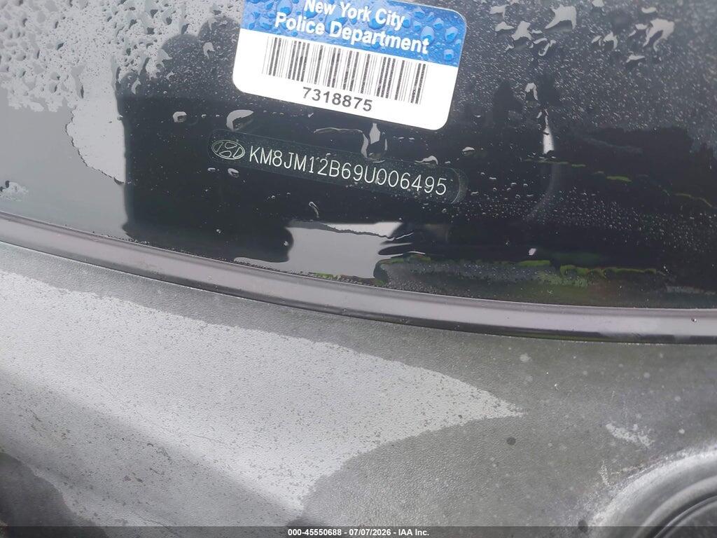 KM8JM12B69U006495 2009 HYUNDAI TUCSON photo no. 11