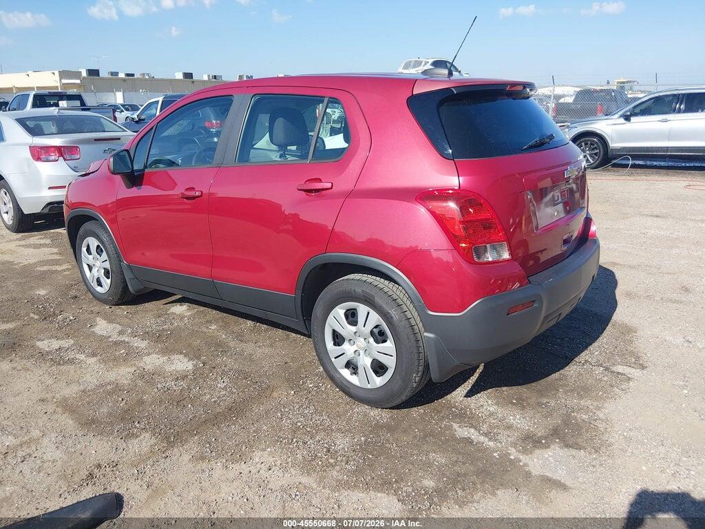 KL7CJKSB9FB263229 2015 CHEVROLET TRAX photo no. 3