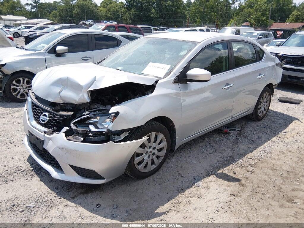 3N1AB7AP3GY320192 2016 NISSAN SENTRA photo no. 2