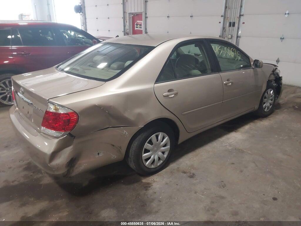 4T1BE30K15U627377 2005 TOYOTA CAMRY photo no. 4