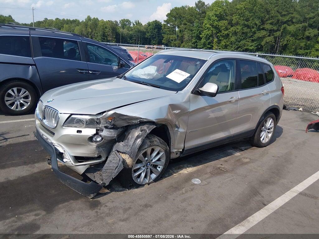 5UXWX9C5XE0D14927 2014 BMW X3 photo no. 2