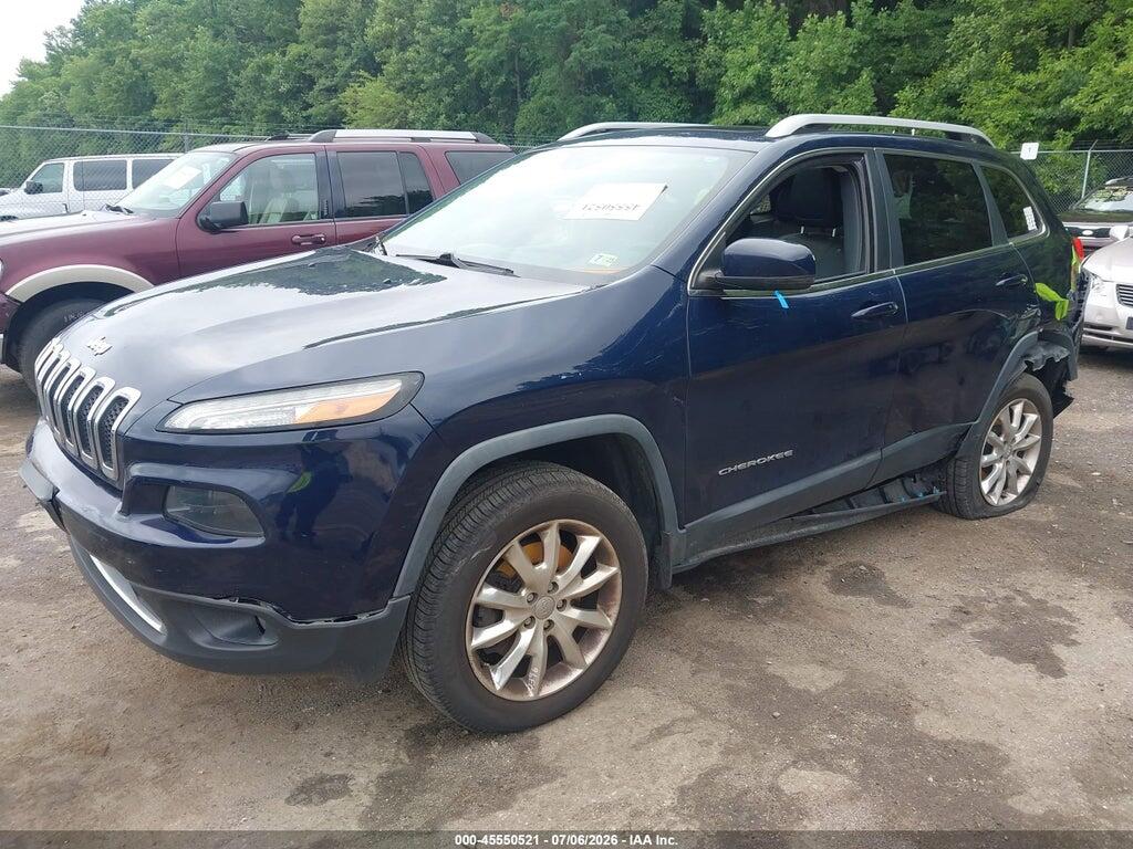 1C4PJMDS5FW667537 2015 JEEP CHEROKEE photo no. 2