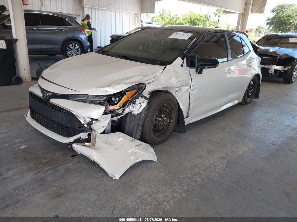 JTNC4MBE6M3143830 2021 TOYOTA COROLLA photo no. 2