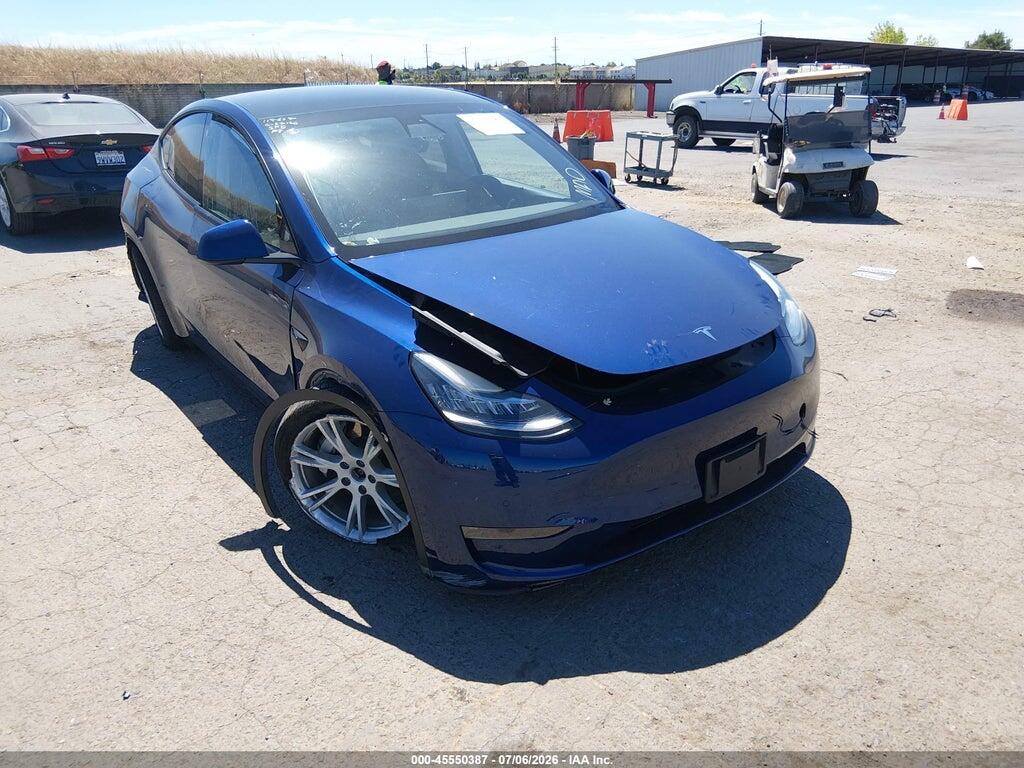 7SAYGAEE1NF382298 2022 TESLA MODEL Y photo no. 6