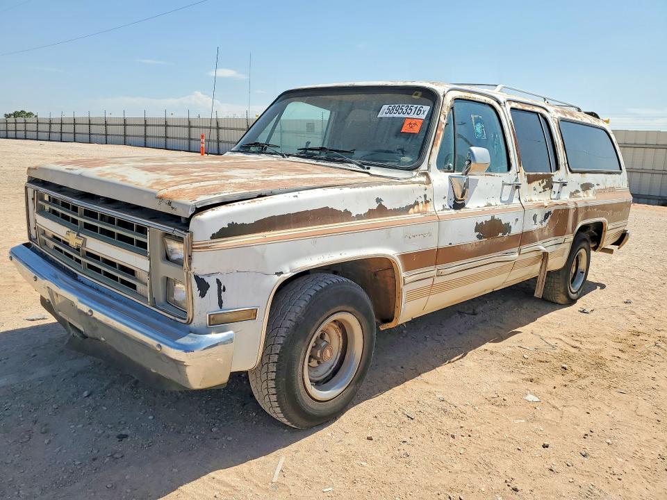 1988 CHEVROLET SUBURBAN 1GCER16K4JF116701