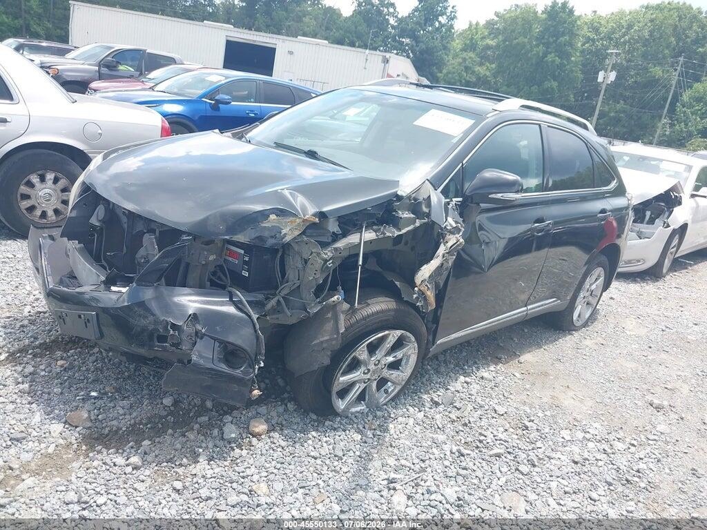 2T2ZK1BA8BC063316 2011 LEXUS RX 350 photo no. 2