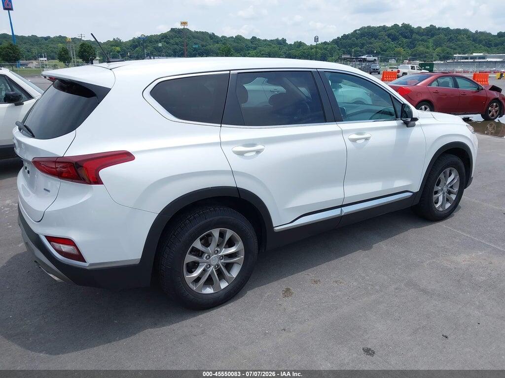 5NMS2CAD6KH131684 2019 HYUNDAI SANTA FE photo no. 4