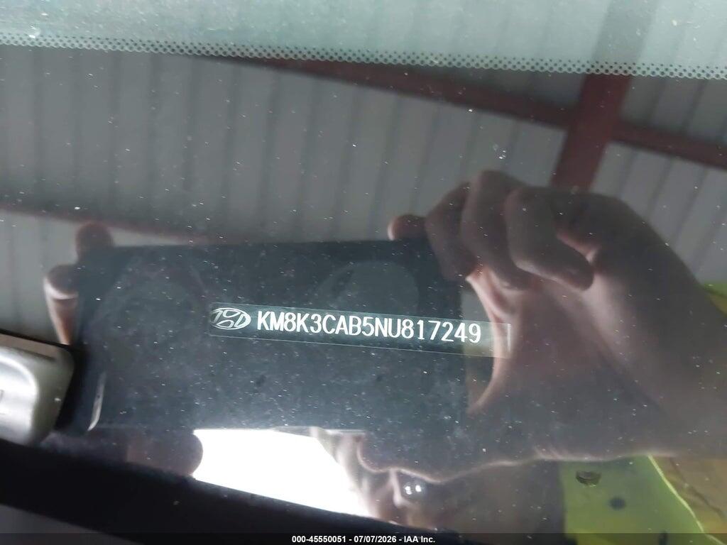 KM8K3CAB5NU817249 2022 HYUNDAI KONA photo no. 9