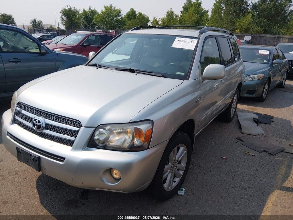 JTEEW21A260026787 2006 TOYOTA HIGHLANDER HYBRID photo no. 2