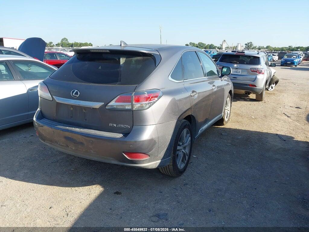 2T2ZB1BA5FC002611 2015 LEXUS RX 450H photo no. 4