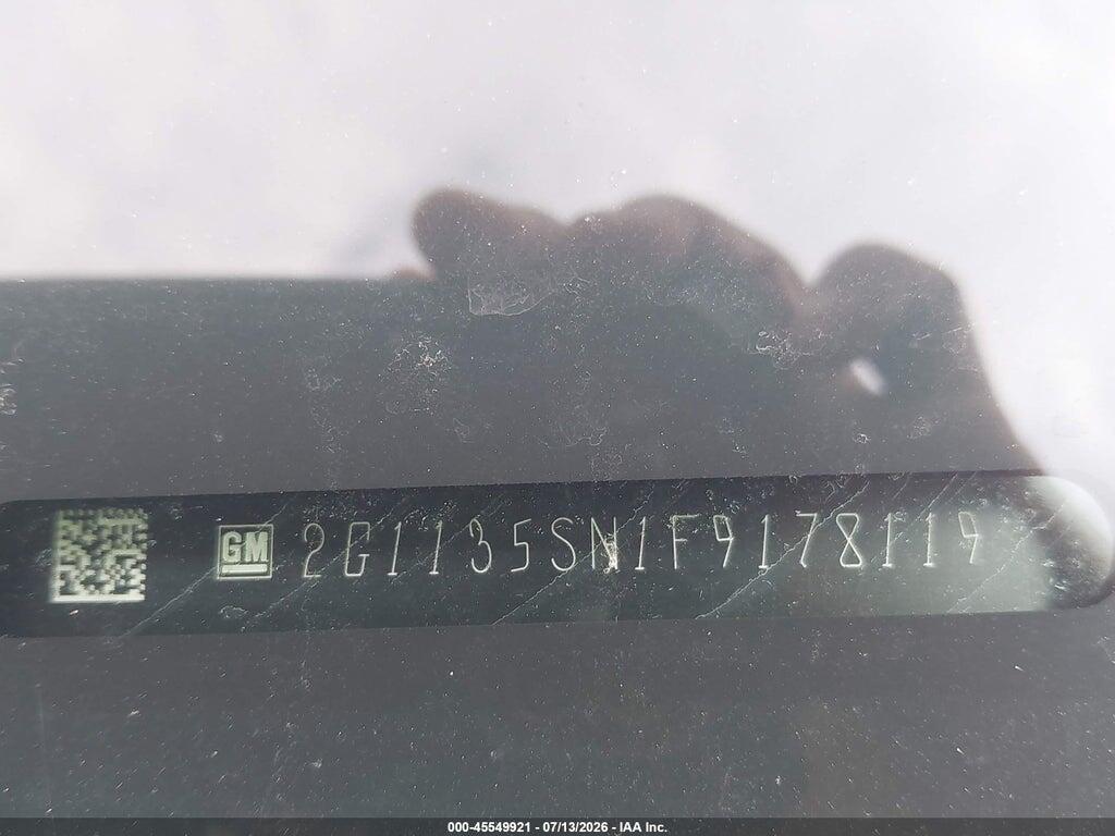2G1135SN1F9178119 2015 CHEVROLET IMPALA photo no. 9