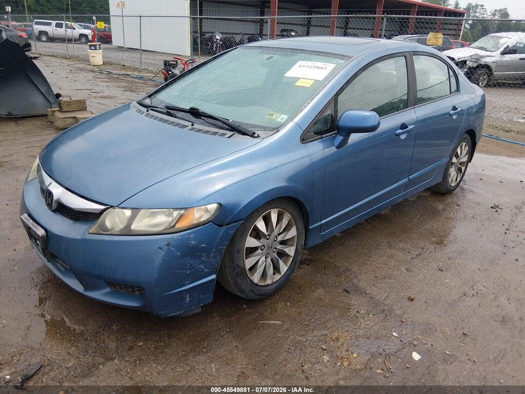19XFA16879E003315 2009 HONDA CIVIC photo no. 2