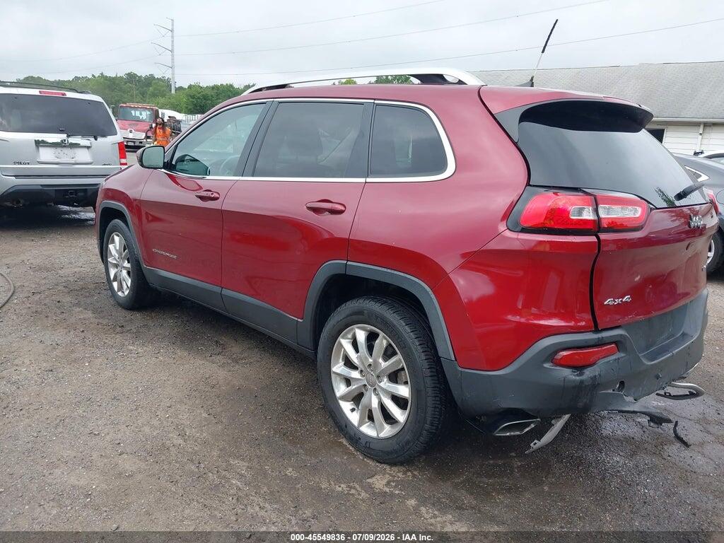 1C4PJMDS2GW299934 2016 JEEP CHEROKEE photo no. 3