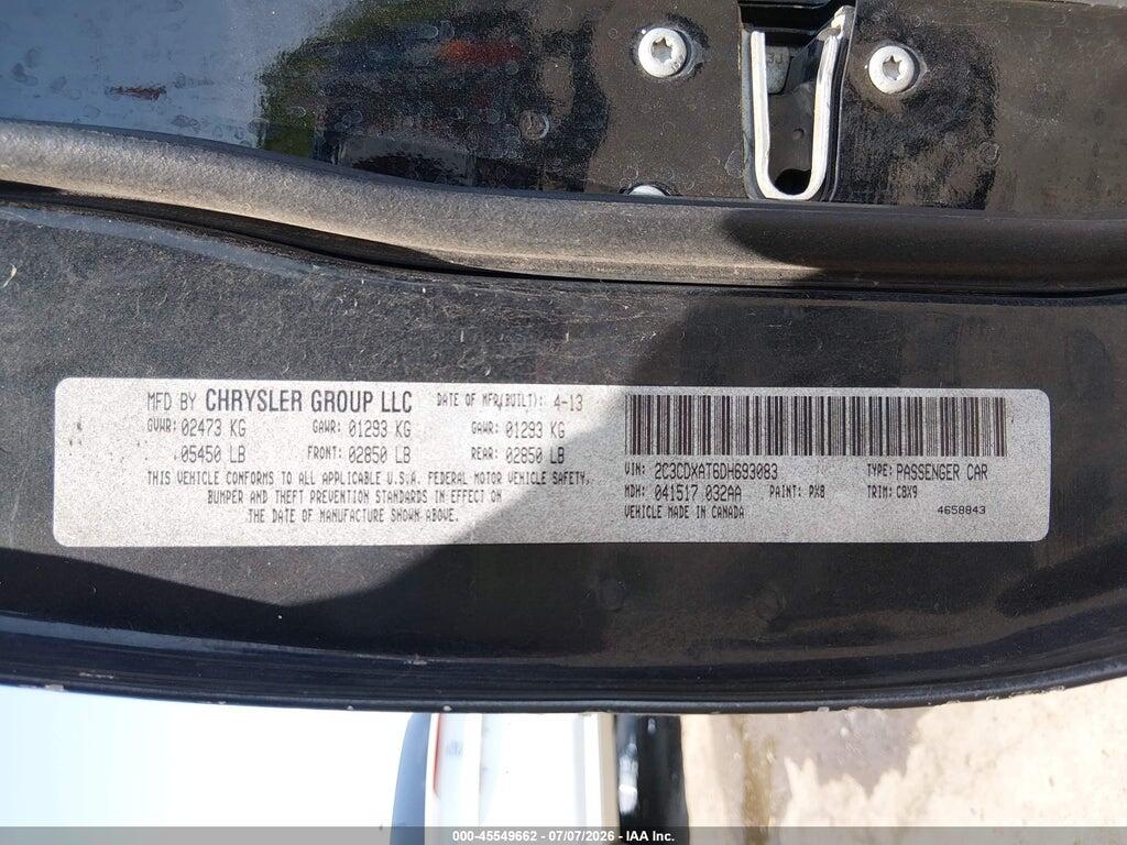 2C3CDXAT6DH693083 2013 DODGE CHARGER photo no. 9