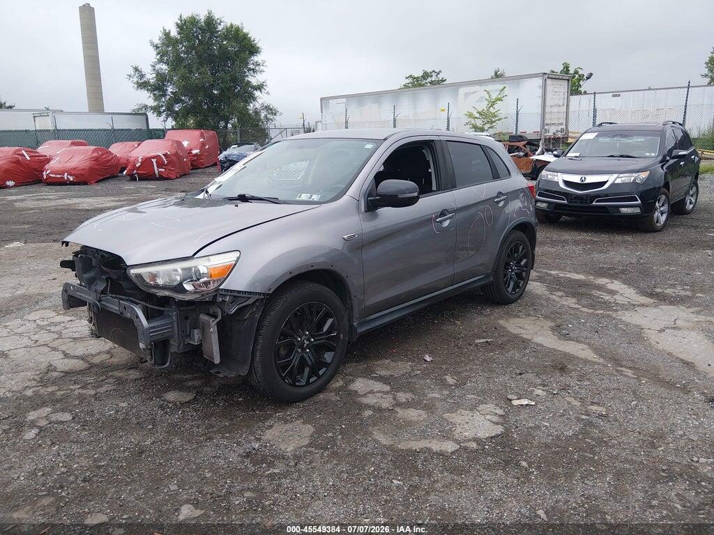 JA4AP3AU0JU003293 2018 MITSUBISHI OUTLANDER SPORT photo no. 2