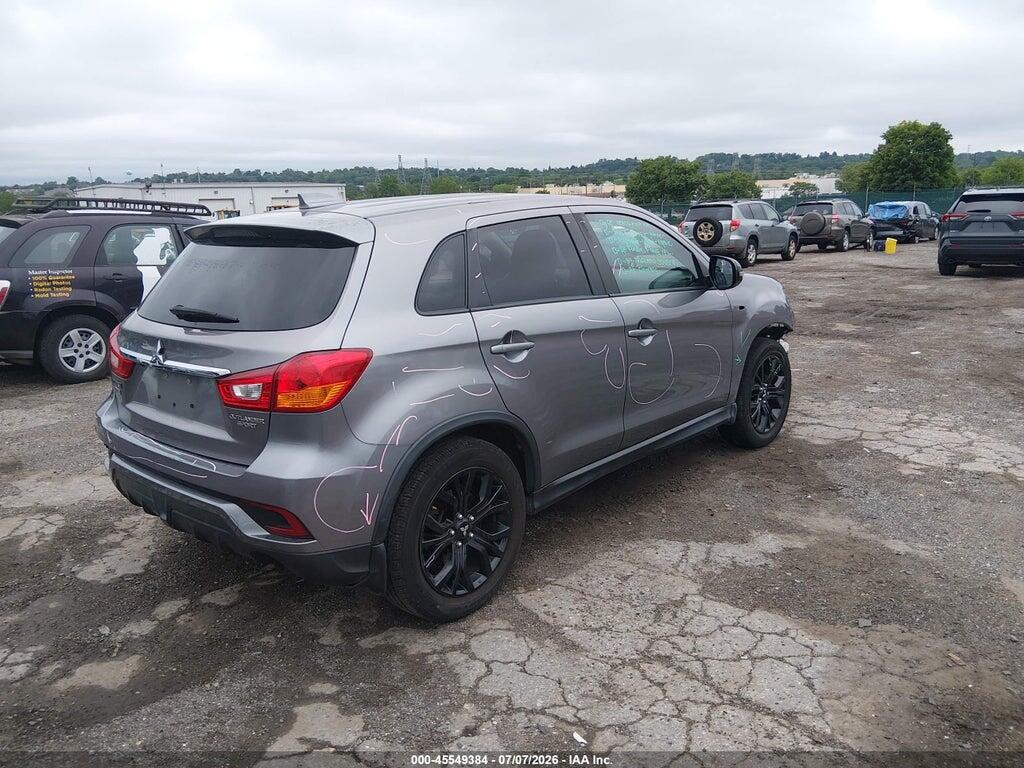 JA4AP3AU0JU003293 2018 MITSUBISHI OUTLANDER SPORT photo no. 4