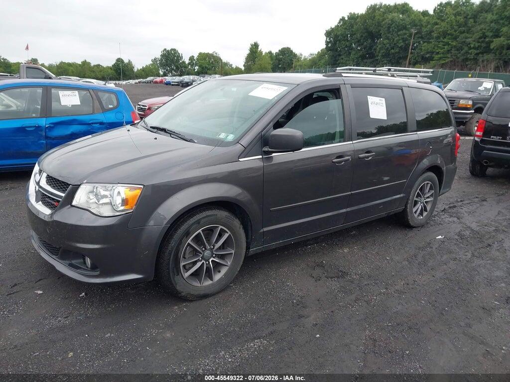 2C4RDGCG6HR700247 2017 DODGE GRAND CARAVAN photo no. 2