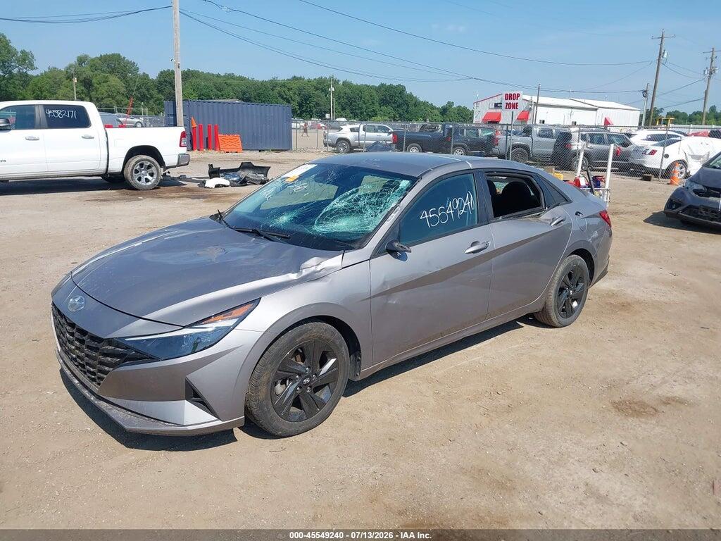 KMHLM4AG2MU121644 2021 HYUNDAI ELANTRA photo no. 2