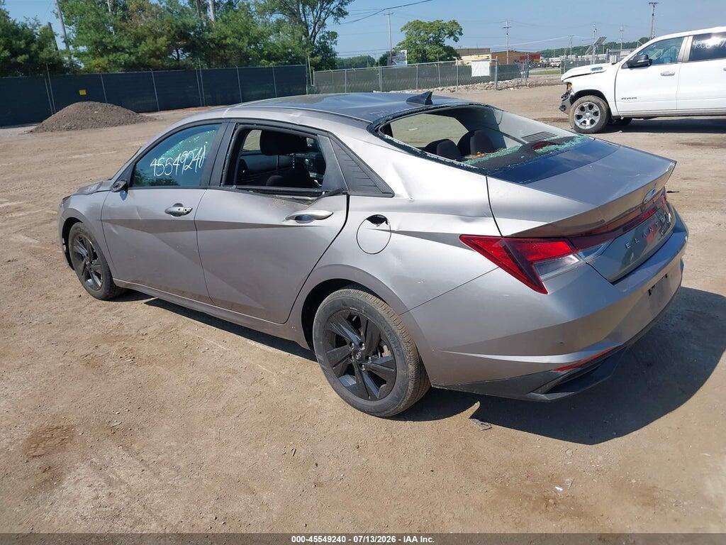 KMHLM4AG2MU121644 2021 HYUNDAI ELANTRA photo no. 3